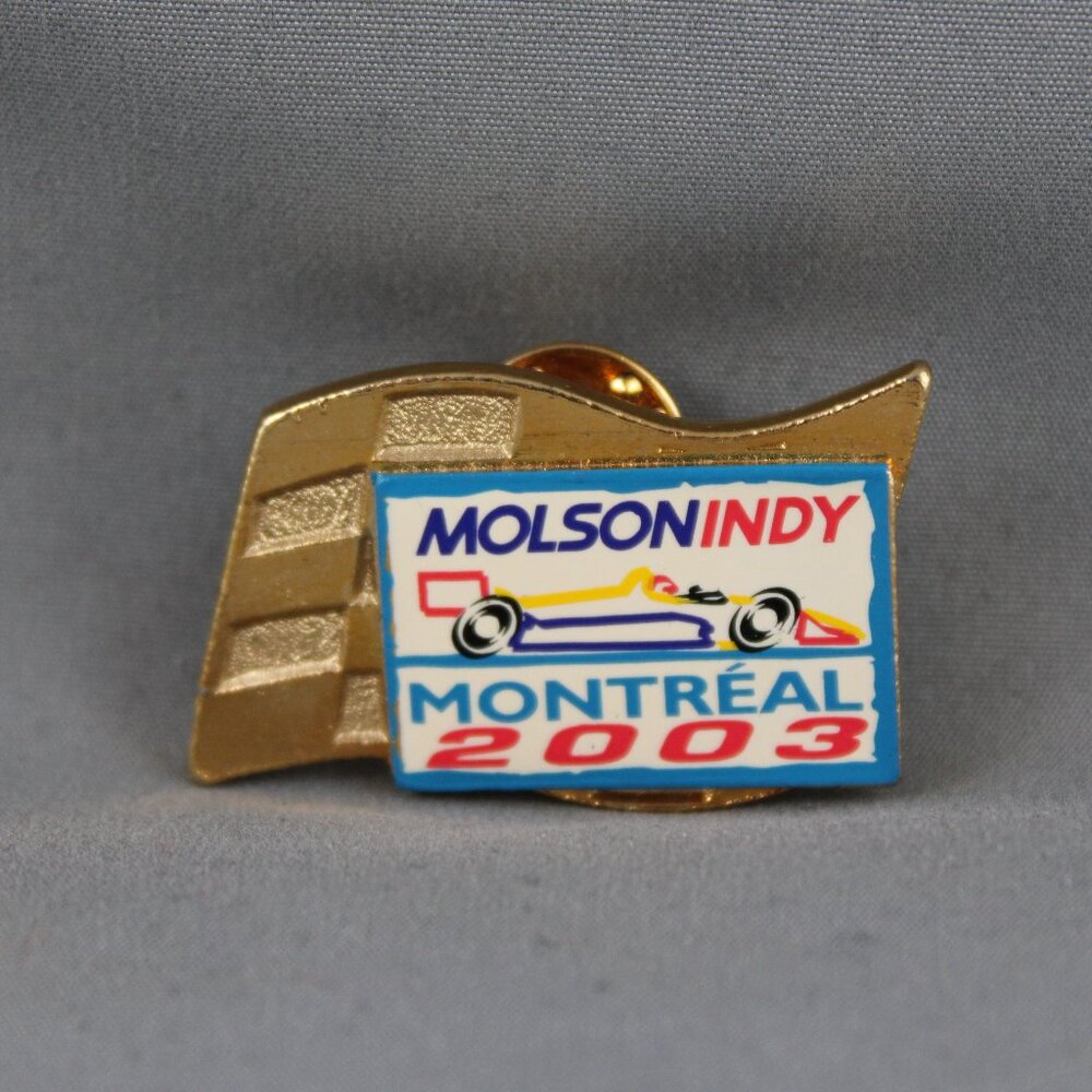 Vintage Car Racing Pin - Molson Indy Montreal 2003 - Inlaid Pin